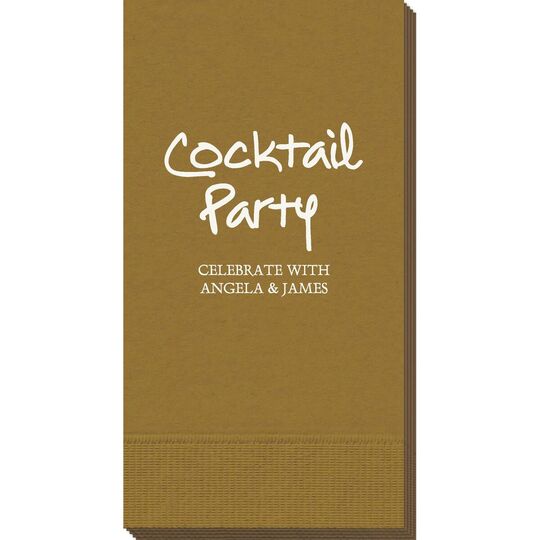 Studio Cocktail Party Guest Towels